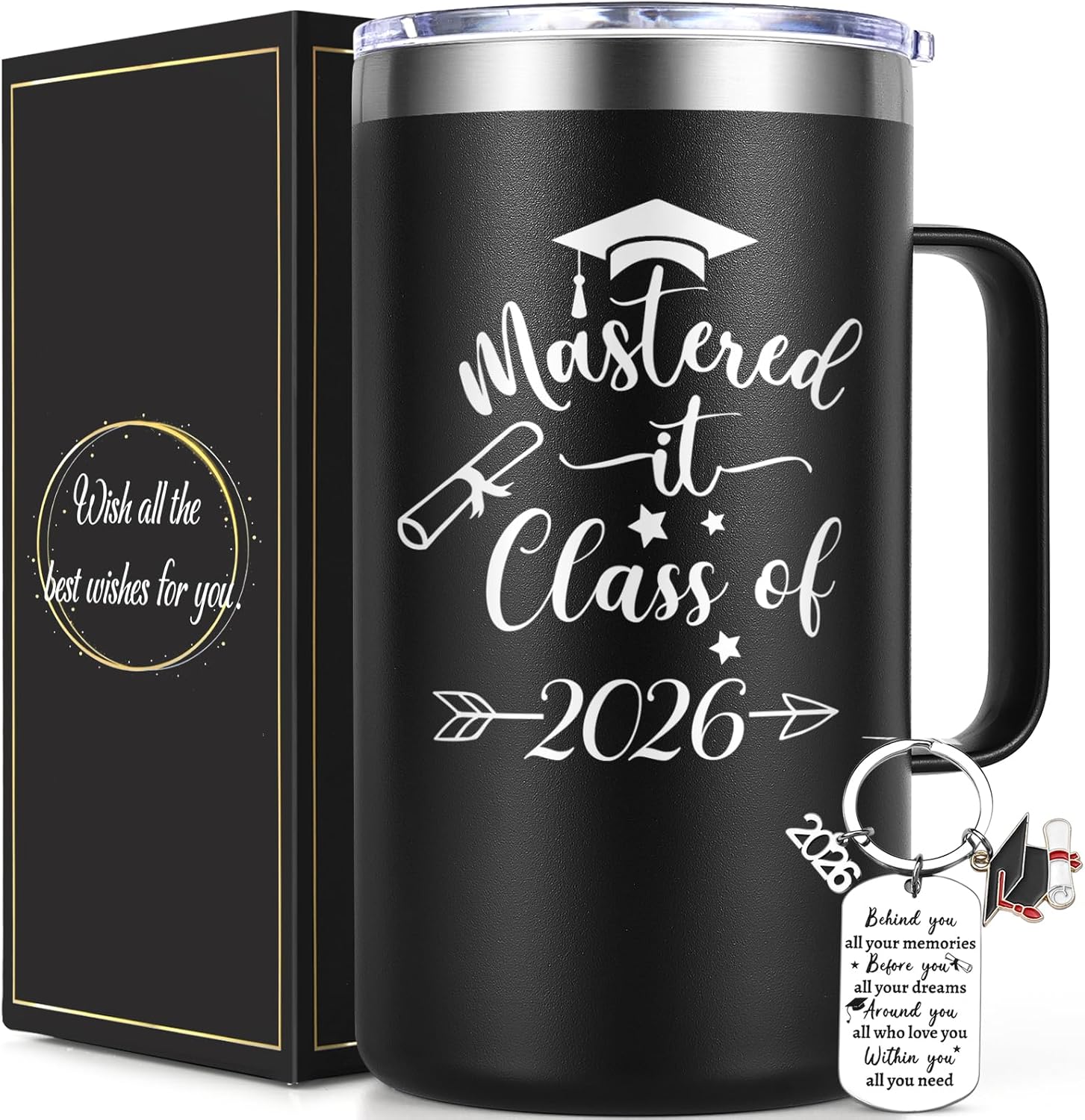 Mastered It Class of 2026 Insulated Mug